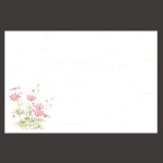 尺3四季彩まっと 花便り こすもす  (100枚入)  (W66630)