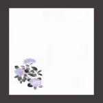 花宴耐油天紙 紫陽花 4寸 (100枚入)  (W68611)