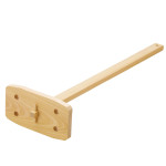 ひのき湯かき棒 (全長約61cm)無塗装  (W85645)