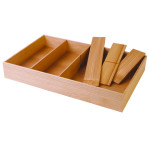 DS・ Tools Tray 長角本体 タモクリア  (W49110)