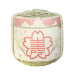 かざり 祝 菰樽  寿  櫻守  (W56687)