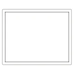 法令許可票 枠のみ エコユニボード (302-100)