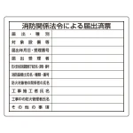 法令許可票 400×500mm