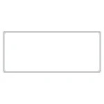 薄型許可票小 2点用無地パネル (302-62)