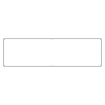 薄型許可票小 3点用無地パネル (302-64)