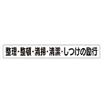 スーパーフラットミニ掲示板 専用マグネット (小) 表示内容:整理・整頓・清掃… (313-701)
