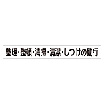 スーパーフラットミニ掲示板 専用マグネット (大) 表示内容:整理・整頓・清掃… (313-702)