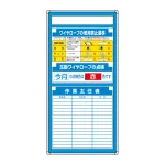 安全掲示板 (木製) 表示板セット