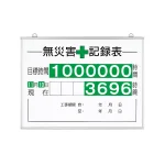 無災害記録表