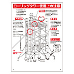 ローリングタワー標識 (332-01A)