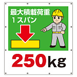 スーパーシート（イラスト）900×850  最大積載荷重1スパン250kg (355-41)