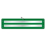 高輝度反射腕章 二本線  90×380 (366-91A)