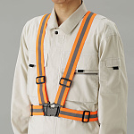 伸縮性バンドベスト オレンジ (379-513)