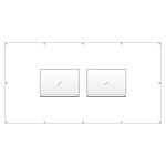 フェンスポケット A3用紙2枚用 (383-771)