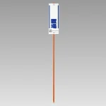 ユニガイド (標識・ポールセット) 表記:○○置場 (383-85)