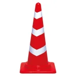 反射コーン 700mmH 赤 (385-07A)