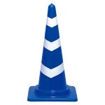 反射コーン 700mmH 青 (385-09A)