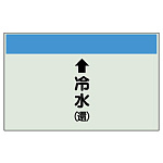 配管識別シート(小)　250×500