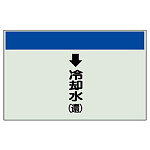 配管識別シート(小)　250×500