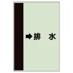 配管識別シート(横管用)