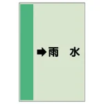 配管識別シート(横管用)