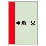 配管識別シート(横管用)