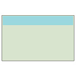 配管識別シート（大） 帯色：うすい水色（マンセル値2.5B 8/5） (414-18)