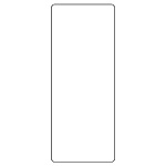 短冊型表示板 無地 (421-99)