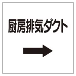 ダクト関係表示板 エコユニボード