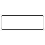 流体名ステッカー　5枚1組 無地 (426-20)