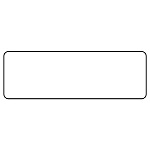 流体名表示板 5枚1組 無地 (426-35)