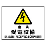 ヨコ型 危険標識 225×300