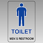 透明ステッカー JIS規格安全標識(大)