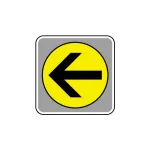 フロアカーペット用標識 矢印