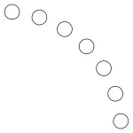ユニピタ ドア開閉表示ステッカー丸型