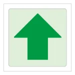 低照度用床面蓄光ステッカー