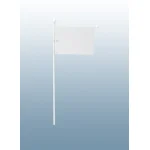 避難誘導旗 A3ポケット式 (831-75)