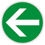 ユニピタ 矢印(OAフロア用) 緑 小 (835-211)