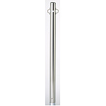 駐車用区画支柱 ステンレス製 60.5Φ (835-315)