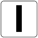 アルファベットステッカー(中)5枚入 I (845-81I)