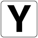 アルファベットステッカー 5枚入