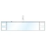 クリーンルーム用腕章(クリップタイプ) (848-60A)