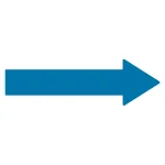 矢印テープ 50mm幅ユニフィットテープ用