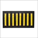 ストライプ反射クッション