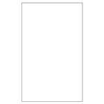 フロアユニスタンド用白無地ステッカー