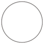 アルミ白無地板 φ600 (894-53)