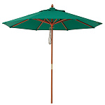 マーケットパラソル 2.7m グリーン (HO-5901)