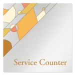 デザイナールームプレート アパレル向け グラス