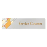 デザイナールームプレート アパレル向け グラス