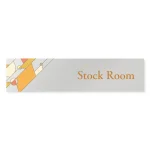 デザイナールームプレート　アパレル向け　グラス